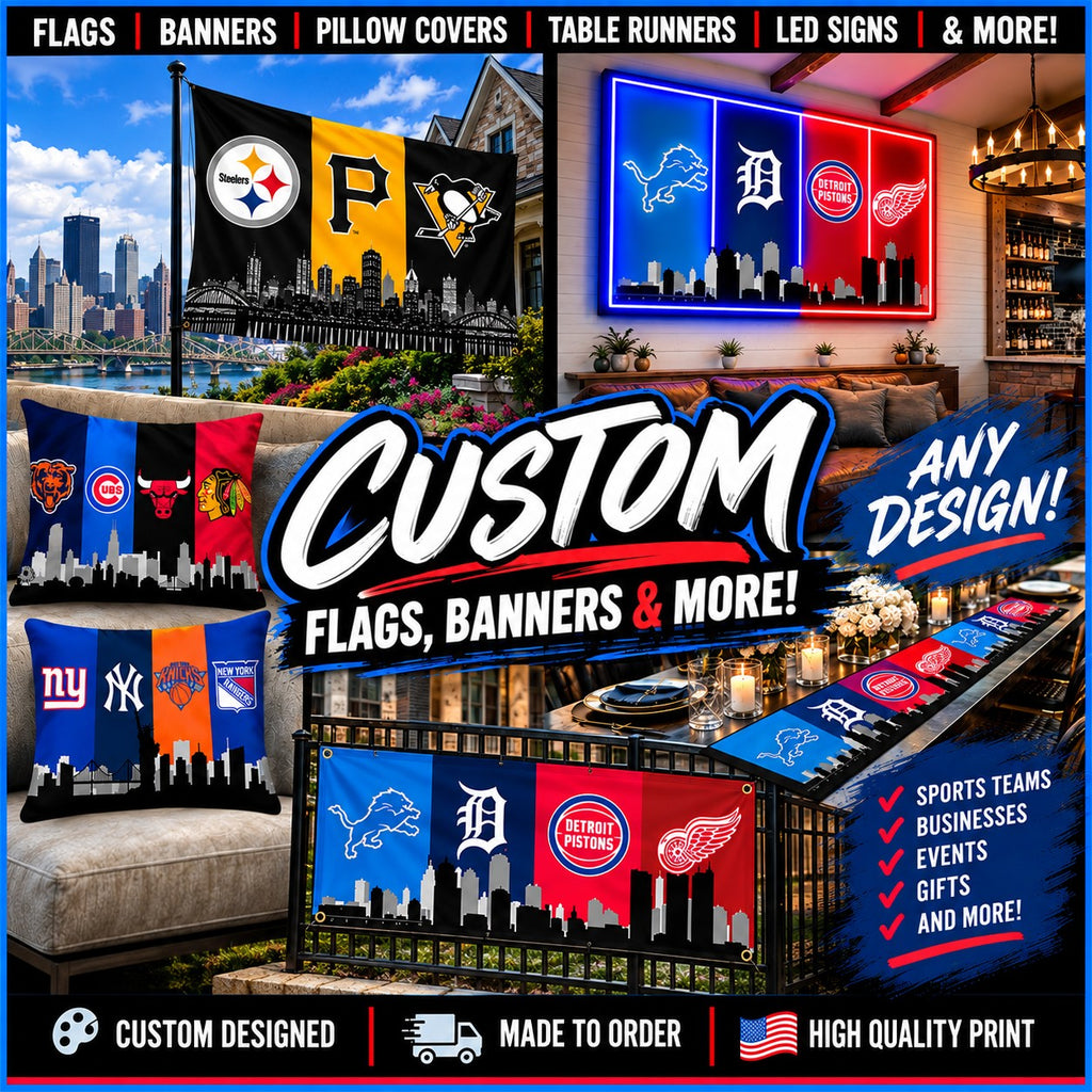 Custom Flag or Banner | Your Name, Logo or Design