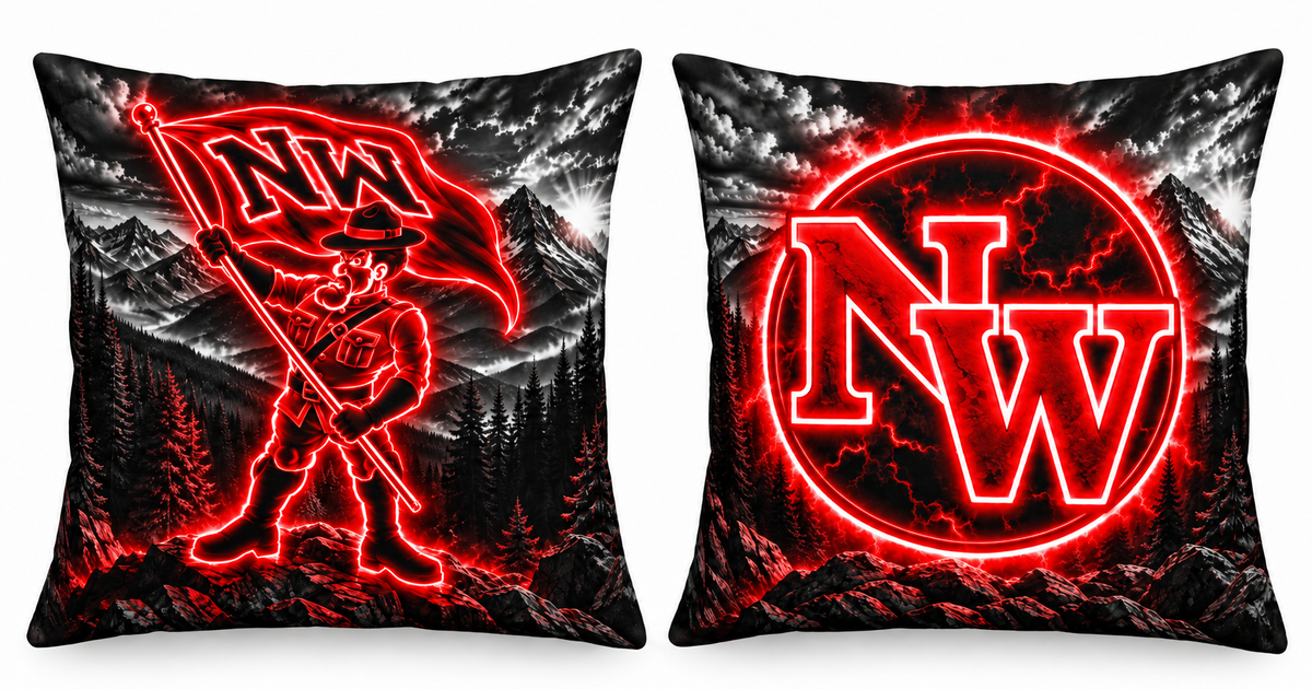 Northwest Mounties Pillow Covers – NW Spirit Pillowcases | 16×16 & 18×18