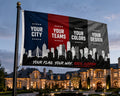 Custom Sports Flag | Your City & Teams