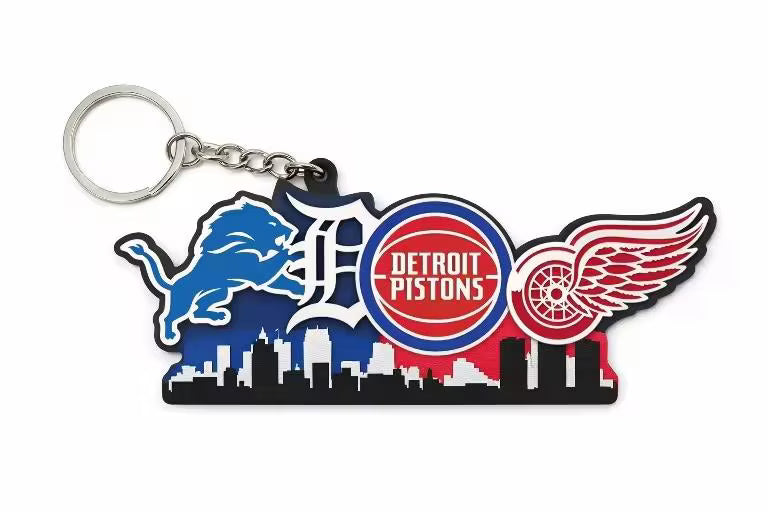 Detroit Sports Flag | Lions, Tigers, Pistons & Red Wings