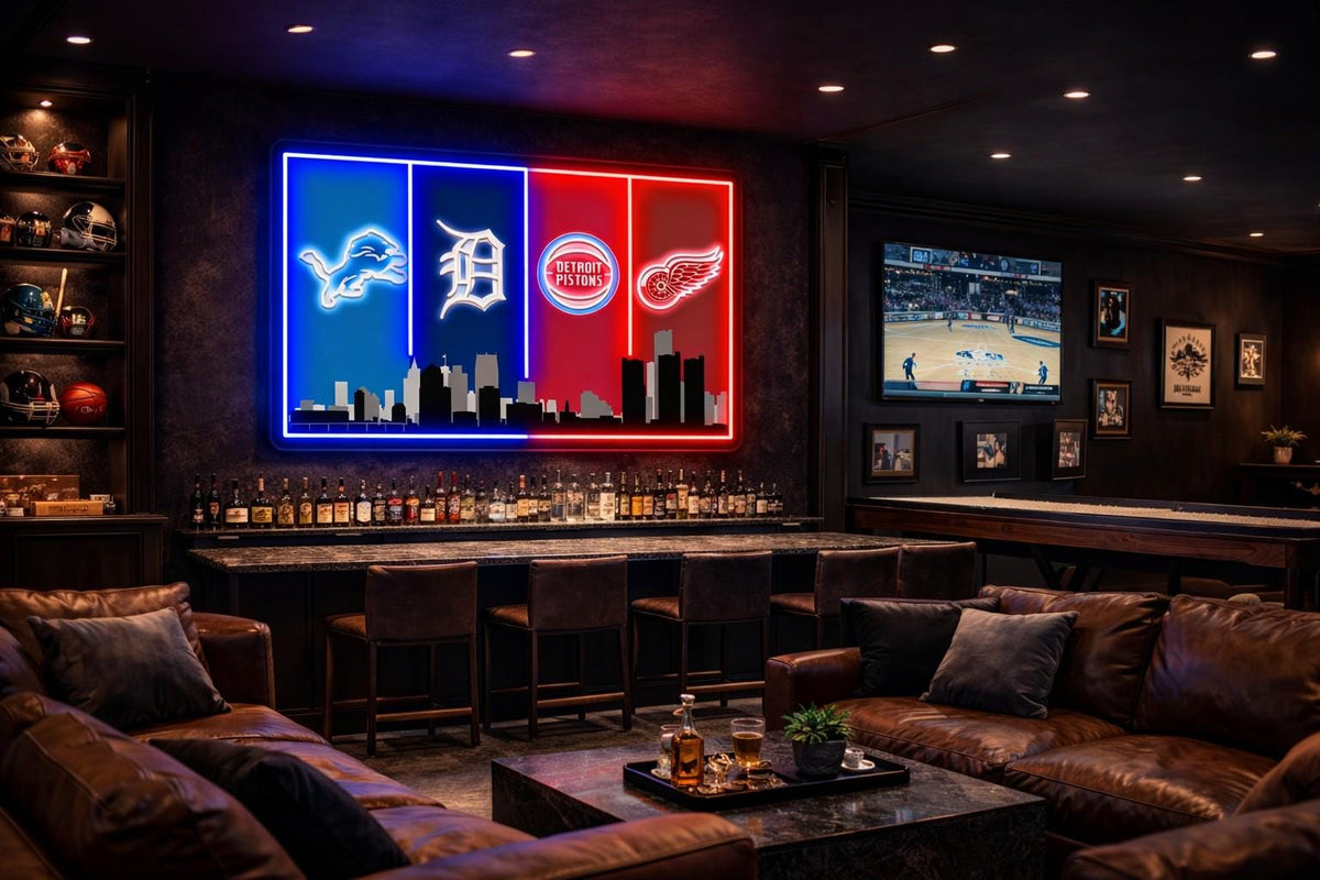 San Antonio Spurs Skyline LED Wall Sign