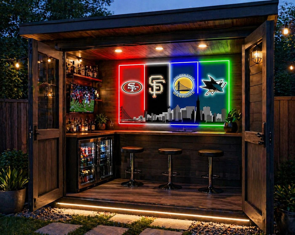 San Francisco Bay Area Sports LED Wall Sign