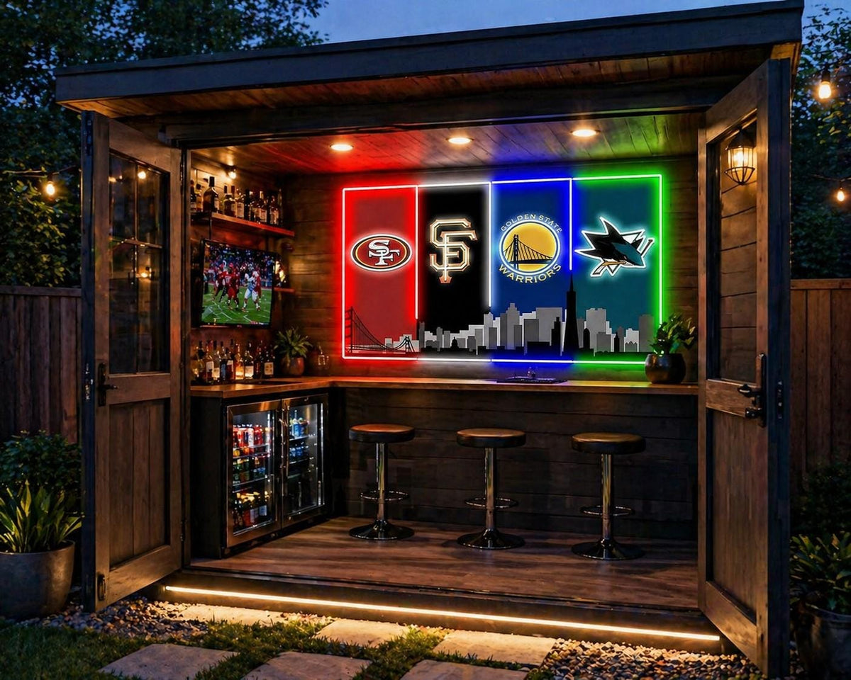 San Francisco Bay Area Sports LED Wall Sign