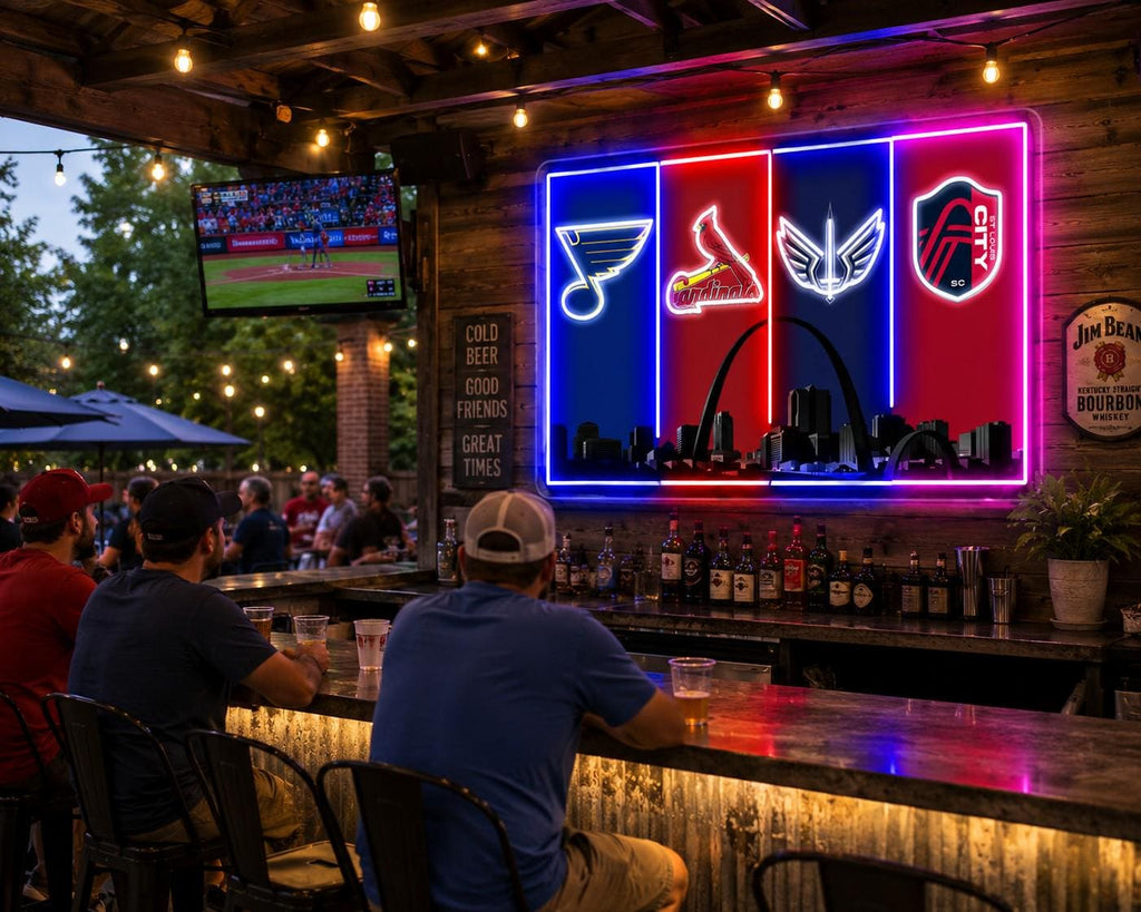 St. Louis Sports LED Wall Sign | Blues, Cardinals & More