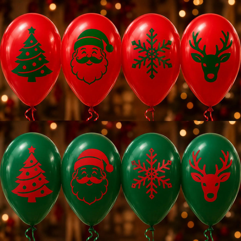 Christmas balloon design examples