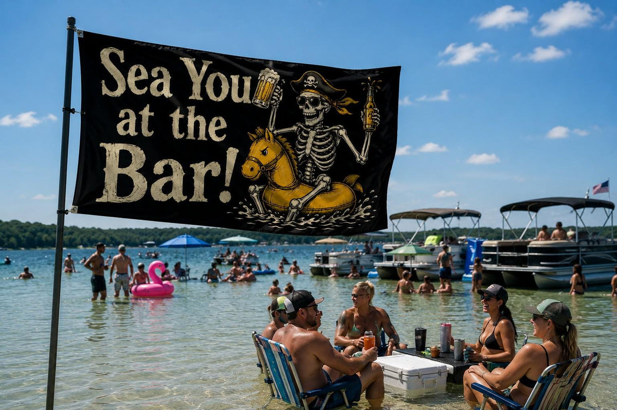Sea You at the Bar Flag