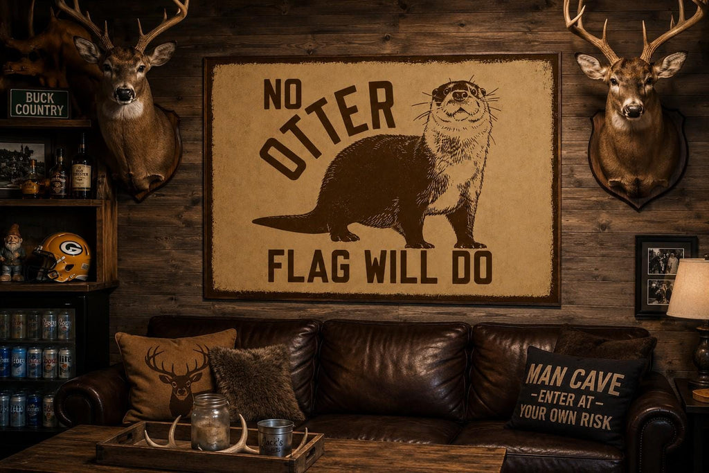 No Otter Flag Will Do | Funny Otter Flag
