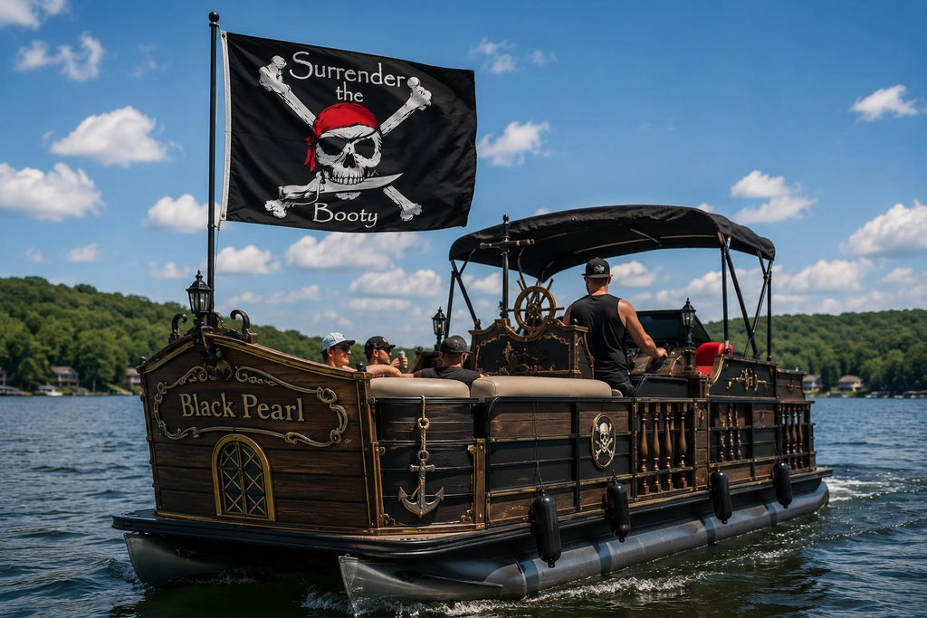 Surrender the Booty Pirate Flag