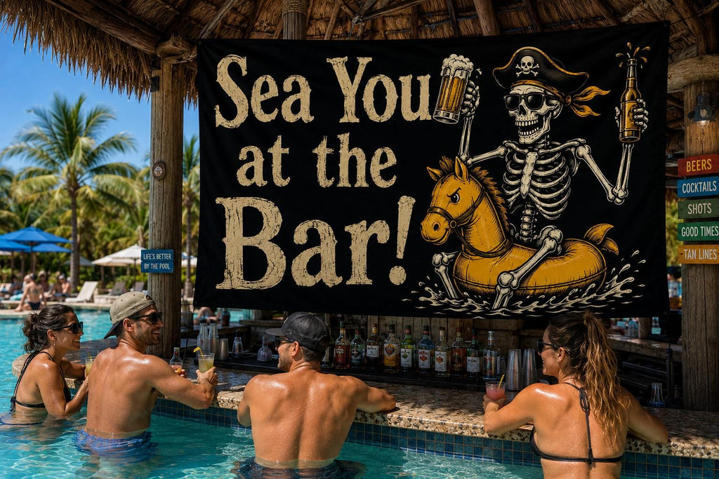 Sea You at the Bar Flag