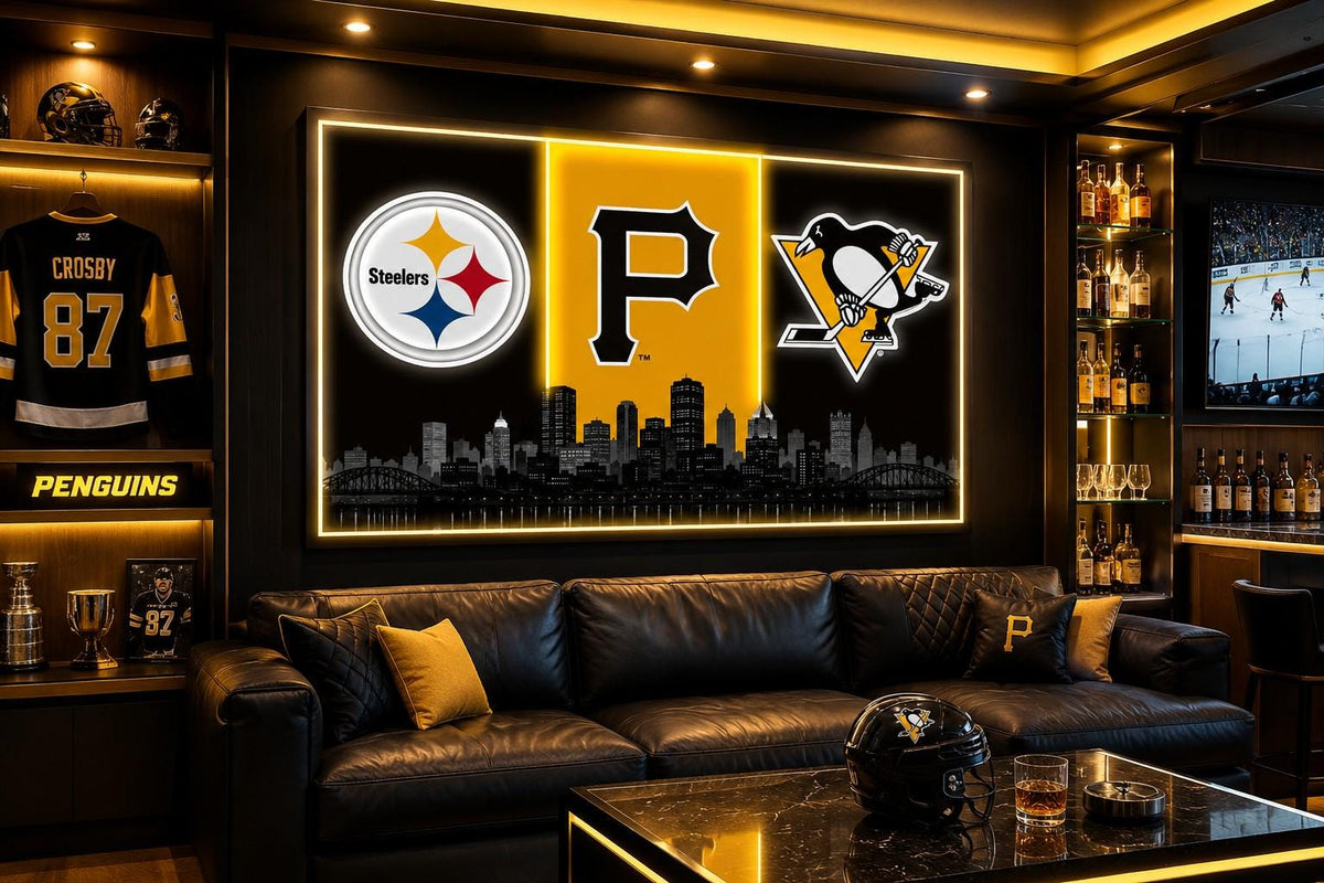 Los Angeles Sports LED Wall Sign | Dodgers, Lakers & Rams