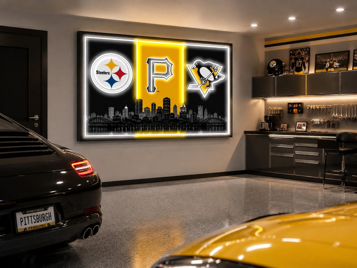 Pittsburgh Sports Flag | Steelers, Pirates & Penguins