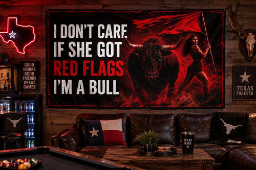 I'm a Bull | Red Flags Funny Flag