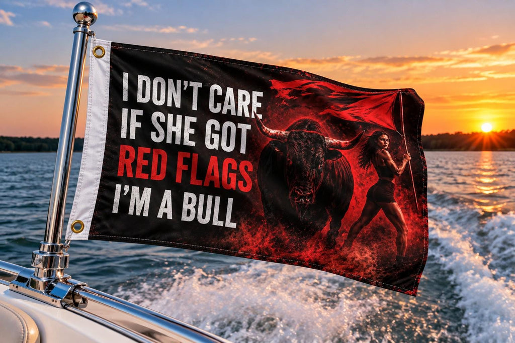I'm a Bull | Red Flags Funny Flag