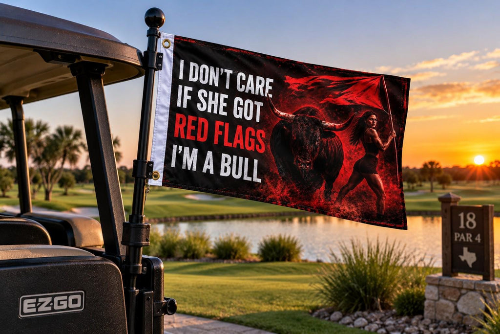 I'm a Bull | Red Flags Funny Flag