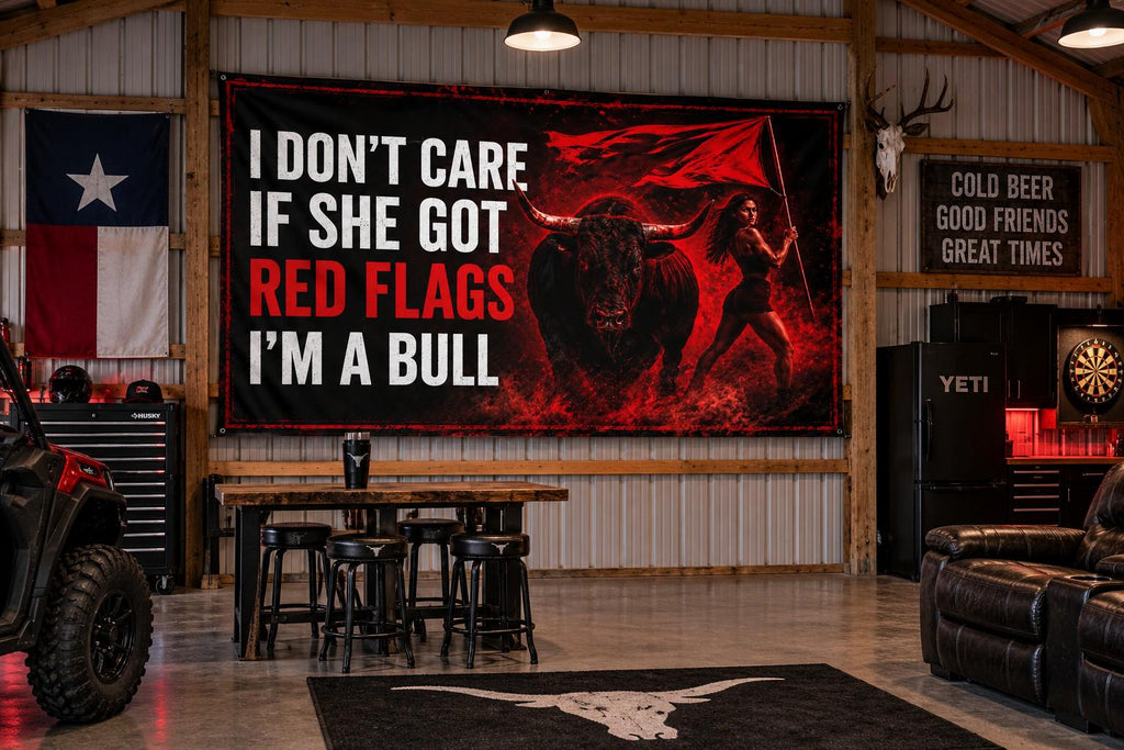 I'm a Bull | Red Flags Funny Flag