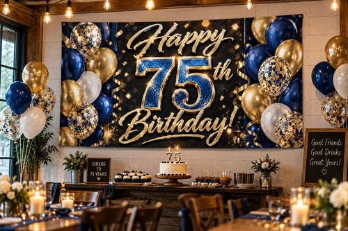 Custom Birthday Flag or Banner | Any Age, Name & Colors